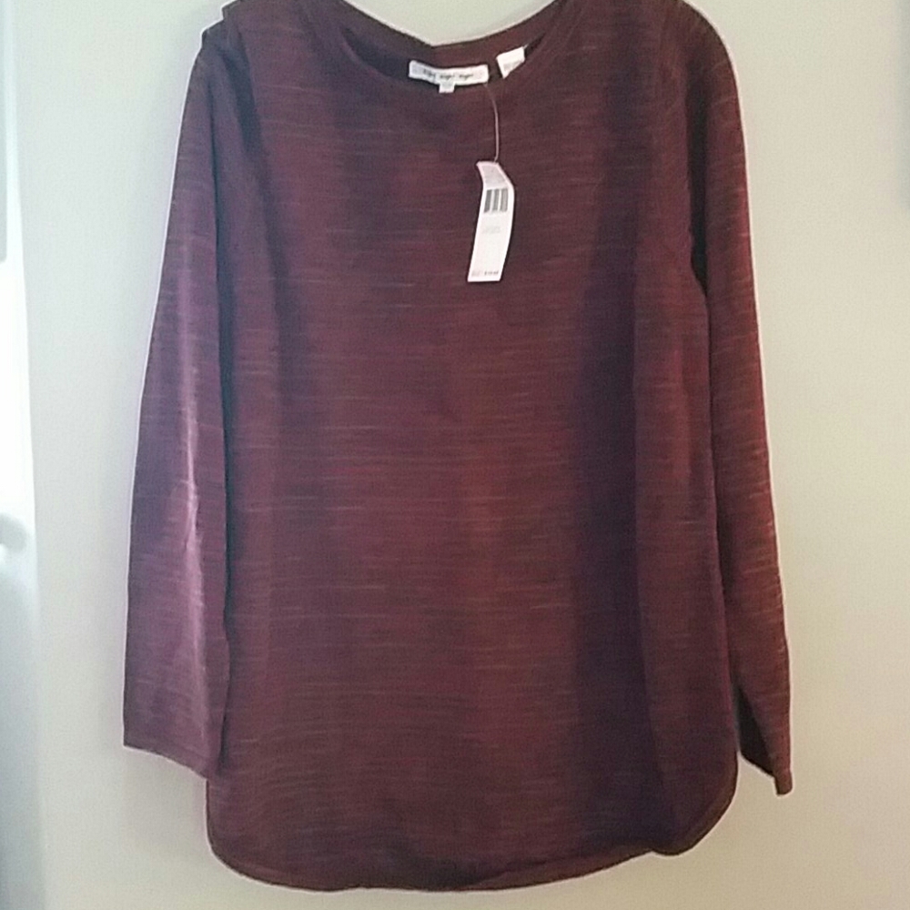 Woman's tunic style sweater